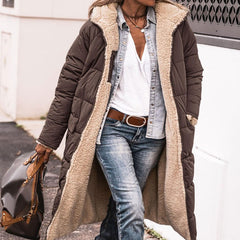 Harper - Solid Color Hooded Jacket