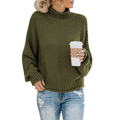 Ingrid - Thick Thread Turtleneck Pullover