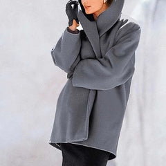 Livia – Cosy Loose Knit Sweater Coat