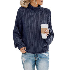 Ingrid - Thick Thread Turtleneck Pullover