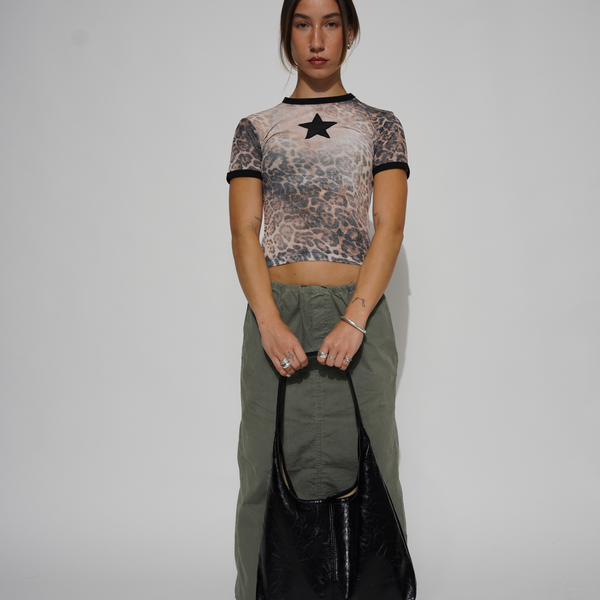 Ivy Crimson Luxe Leather Satchel