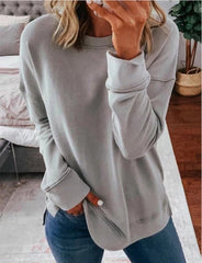 Simone - Casual Long-Sleeved Loose Top