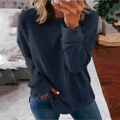 Simone - Casual Long-Sleeved Loose Top