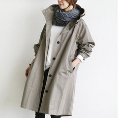 Alora - Korean Style Slim Windbreaker
