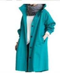 Alora - Korean Style Slim Windbreaker