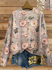 Adina - 3D Printed Warm Leisure Winter Sweater