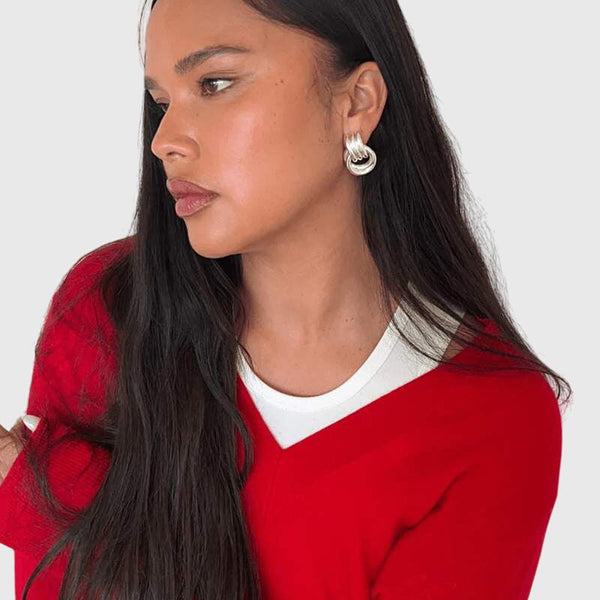 Connie | Knot Earrings