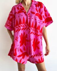 Zaria - Bold Tropical Lounge Set