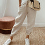 Women’s Relaxed Fit Pants | Drawstring Waist Trousers