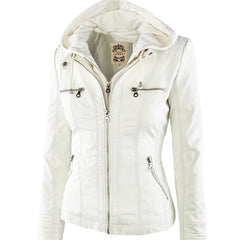 Lottie - Detachable Lapel Long Jacket Coat