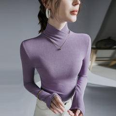 Aella - Turtleneck Slim Long Sleeve