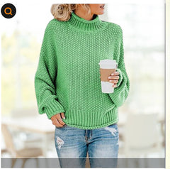 Ingrid - Thick Thread Turtleneck Pullover
