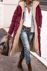 Harper - Solid Color Hooded Jacket