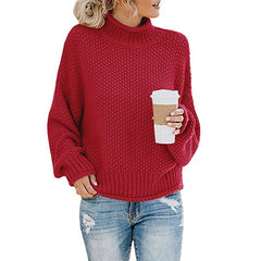 Ingrid - Thick Thread Turtleneck Pullover