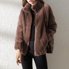 Cosima- Fleece Warm Sweater Cardigan