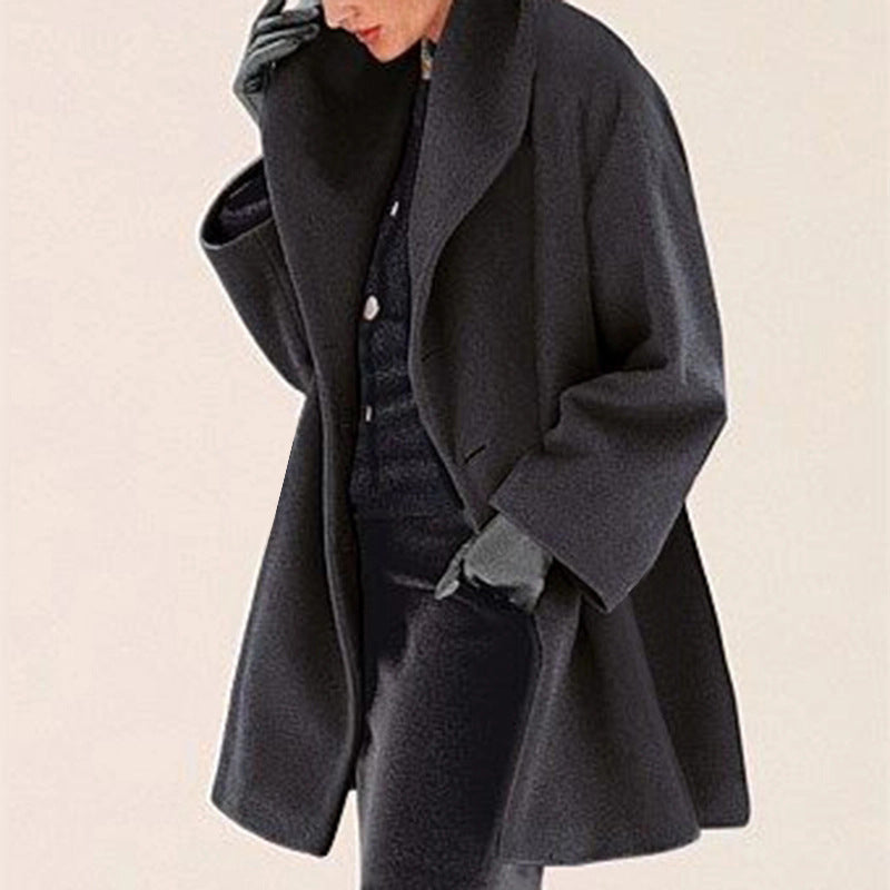 Livia – Cosy Loose Knit Sweater Coat