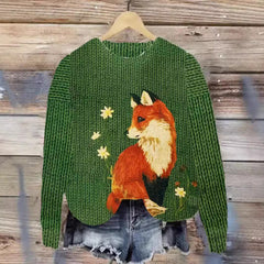 Adina - 3D Printed Warm Leisure Winter Sweater