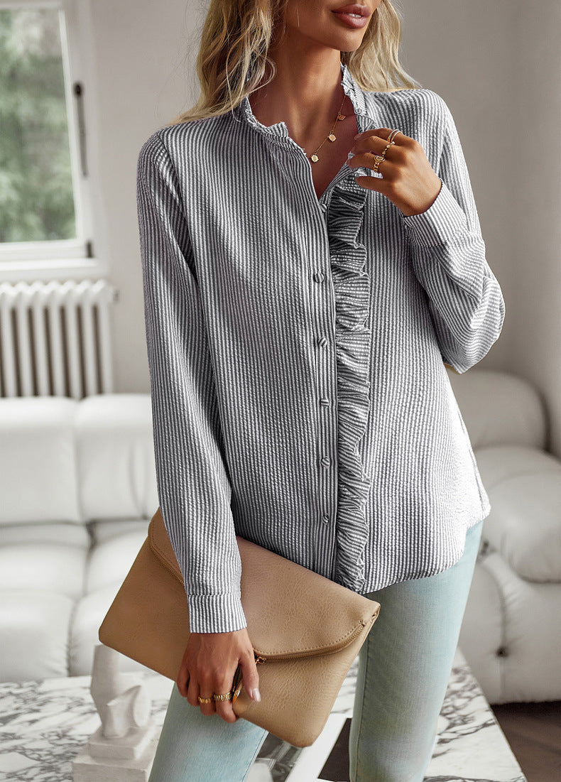 Women’s Button Down Shirt | Long Sleeve Blouse