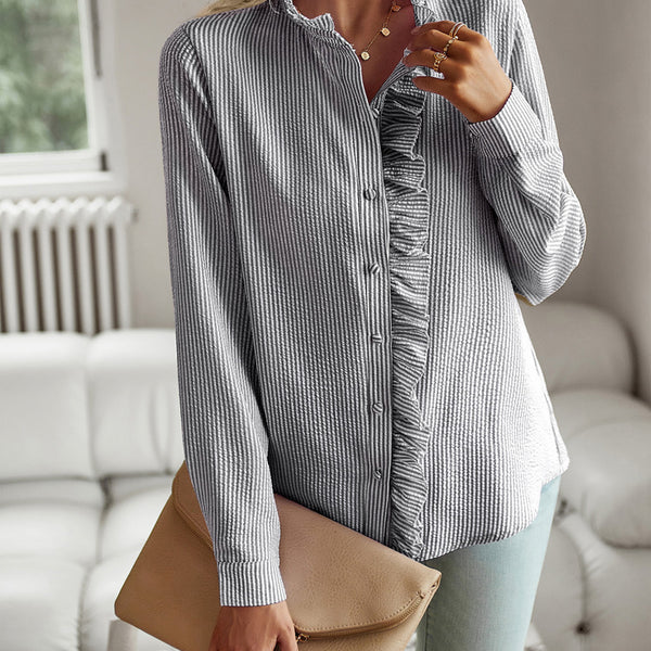 Women’s Button Down Shirt | Long Sleeve Blouse