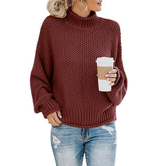 Ingrid - Thick Thread Turtleneck Pullover