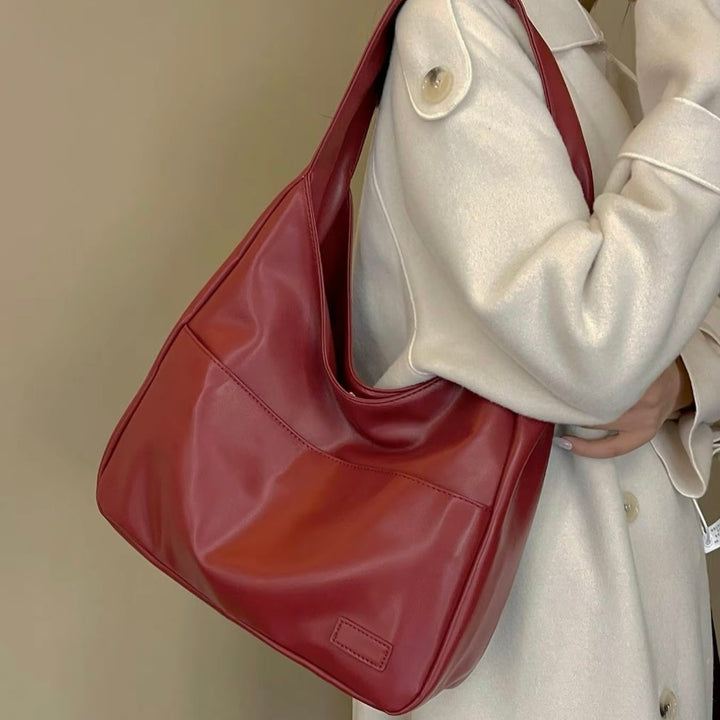 Ivy  Minimalist Slouch Shoulder Bag