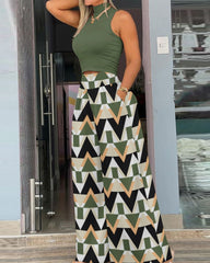 Maria - Summer Fashion Wear Two-piece Set