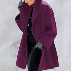 Livia – Cosy Loose Knit Sweater Coat