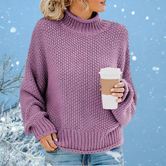 Ingrid - Thick Thread Turtleneck Pullover