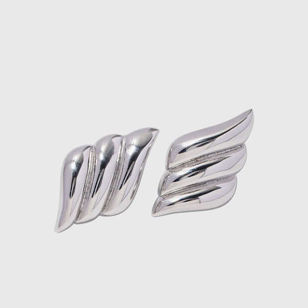 Aitana | Three Layer Wing Earrings