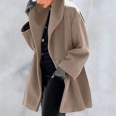 Livia – Cosy Loose Knit Sweater Coat