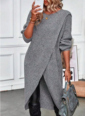 Carol - Knitted Long Sleeve Dress