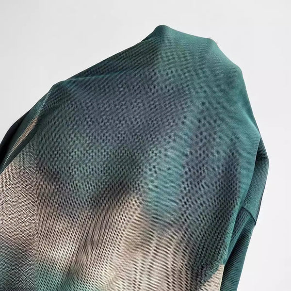 Women’s Bodycon Ombre Evening Gown Maxi Dress