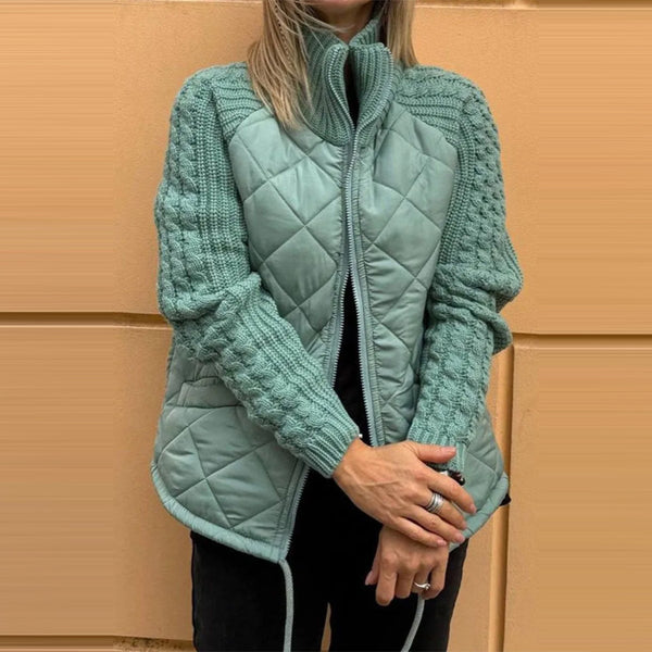 Women’s Quilted Vest | Zip Front Sleeveless Outerwear