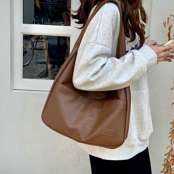 Ivy  Minimalist Slouch Shoulder Bag