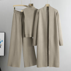 Bonnie - Women Cardigan Vest Pants Set