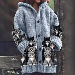 Elowin - Casual Hooded Cape Coat