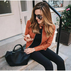 Charlotte - Italian Leather Jacket