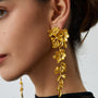 Liana | Floral Fringed Earrings
