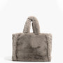 Ivy Furry Tote Bag