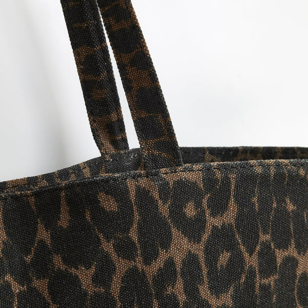 Ivy Leopard Print Shoulder Bag