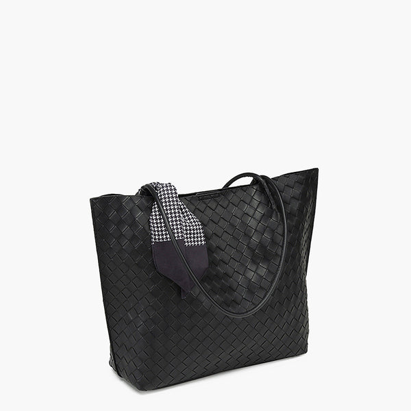 Ivy Large Braided Tote Bag