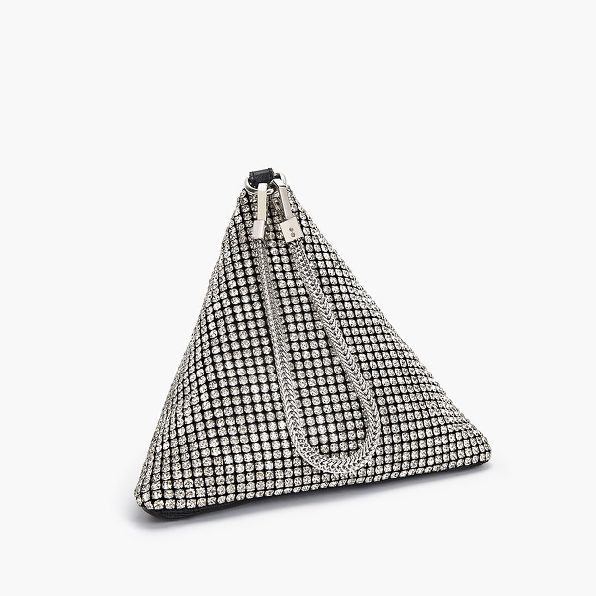 Ivy- Rhinestone Triangle Mini Bag