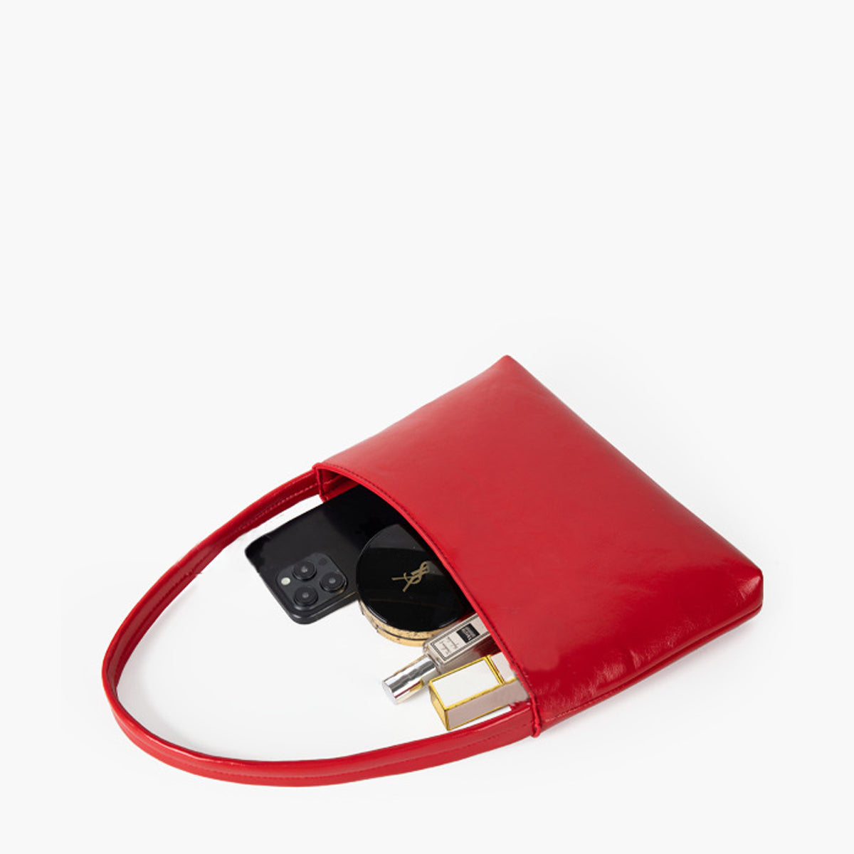 Ivy Minimalist Short-Handle Shoulder Bag