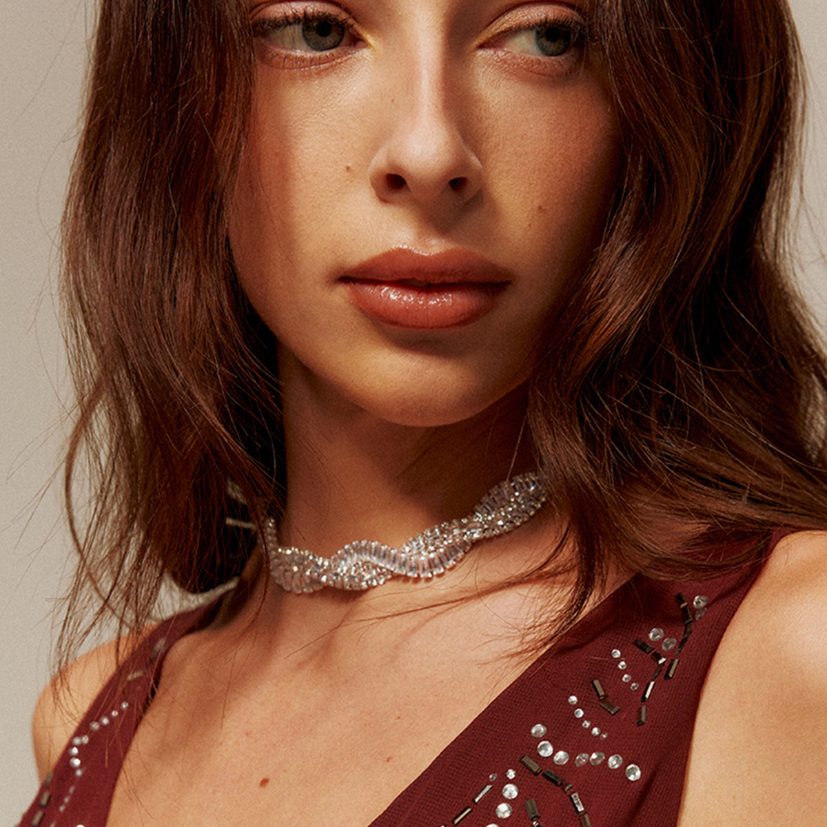 Willa | Twist Choker Necklace