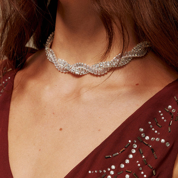 Willa | Twist Choker Necklace