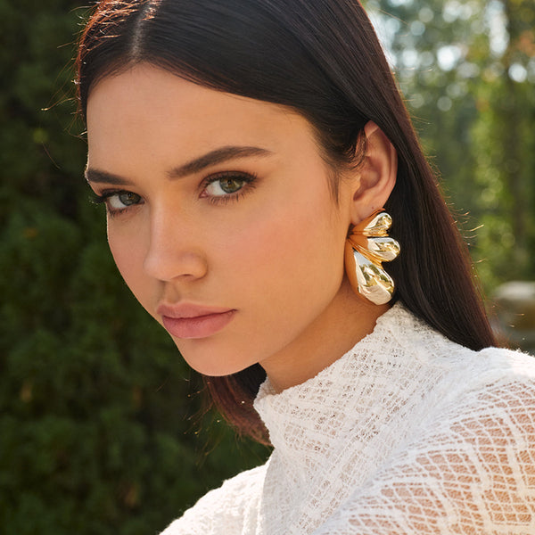 Demi | Butterfly Wing Stud Earrings