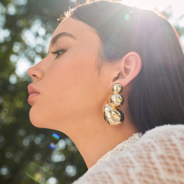 Demi | Butterfly Wing Stud Earrings