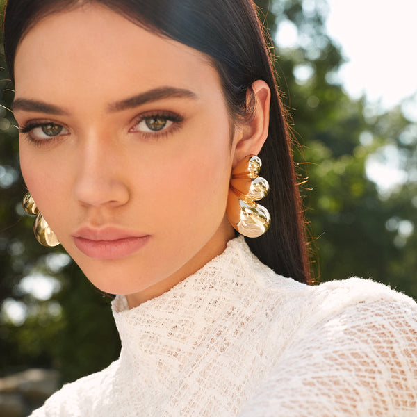 Demi | Butterfly Wing Stud Earrings