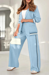 Elodie - Fashion Rib 2 Pieces Women's Suit