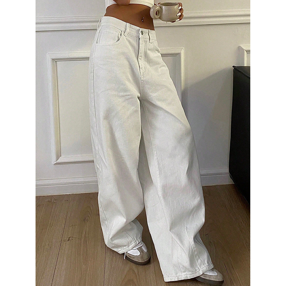 Erin - Vintage Wide Leg Loose Trouser